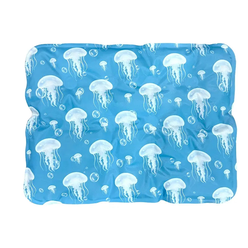 Pet Ice Pad, Summer Dog Cooling Mat, Cat Cooling Sleep Pad, Waterproof Bite-Resistant, Leak-Proof, Heat Relief Pad